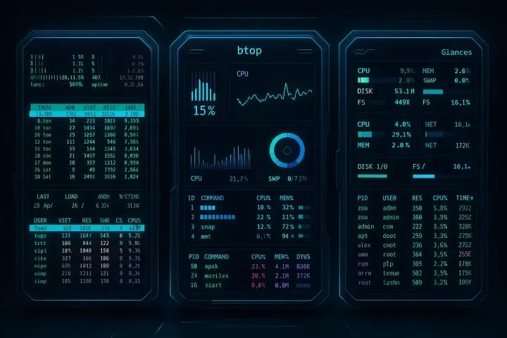 list of system monitoring tools