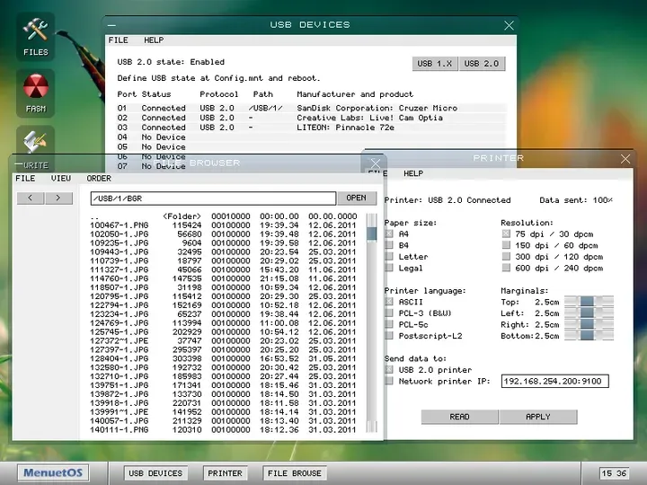 Menuet Operating System