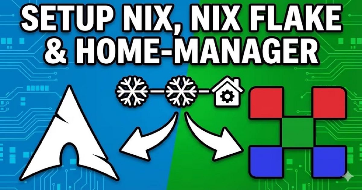 using NIX - the package manager on Arch Linux or Gopi OS