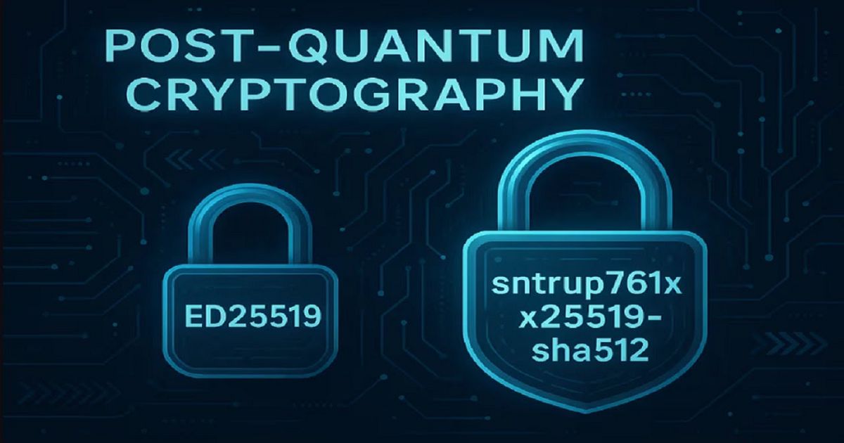 Post-Quantum Cryptography do i worry even upgrade to sntrup761x25519-sha512