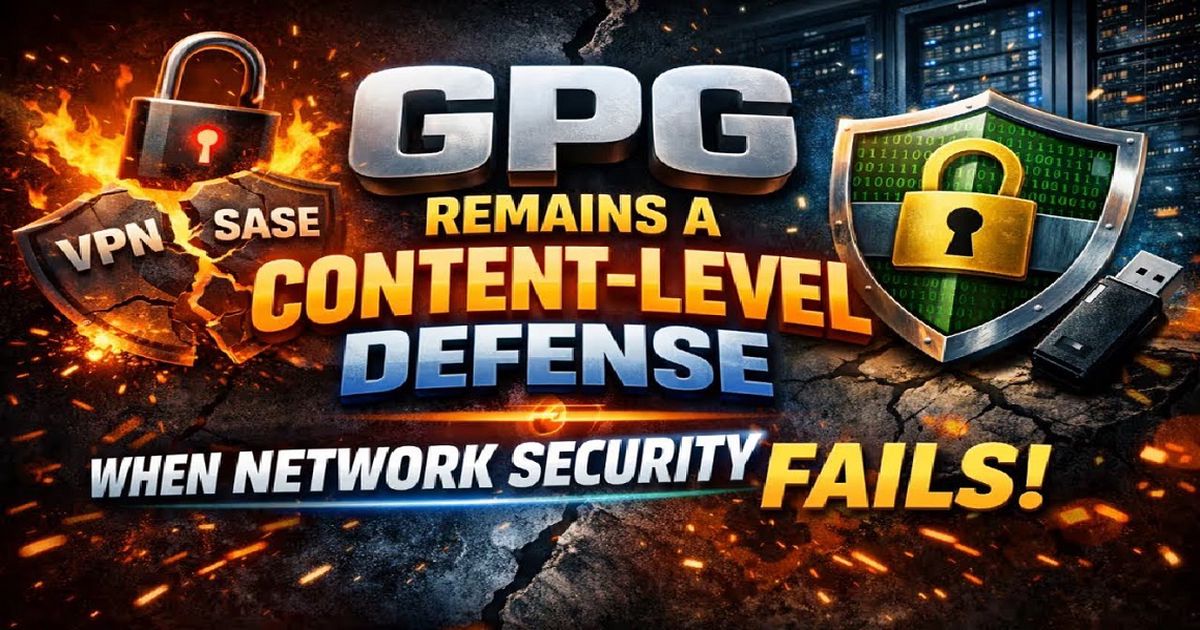 GPG why and how