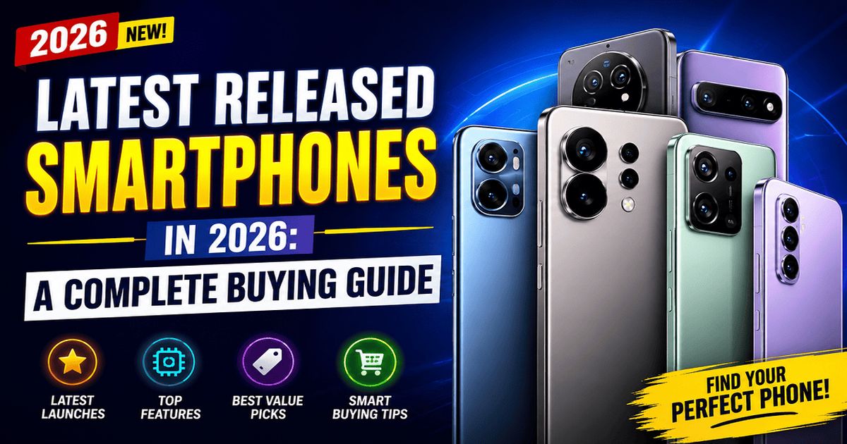 Latest Released Smartphones 2026: A Complete Buying Guide