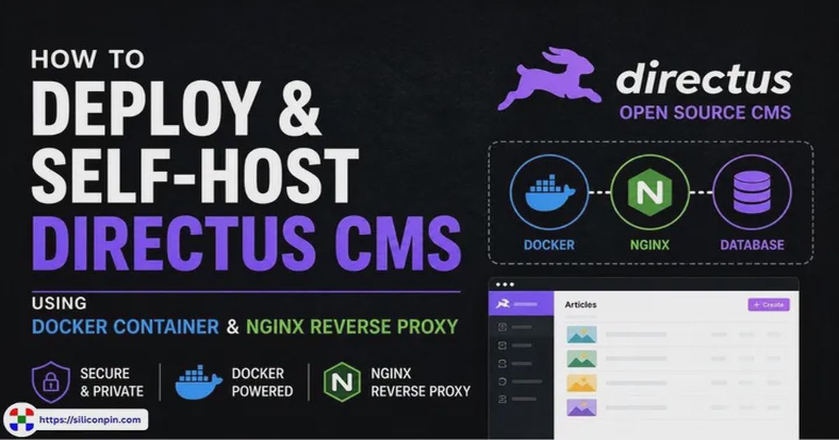 How to Deploy and Self-Host Directus CMS using Docker Container + Nginx Reverse Proxy