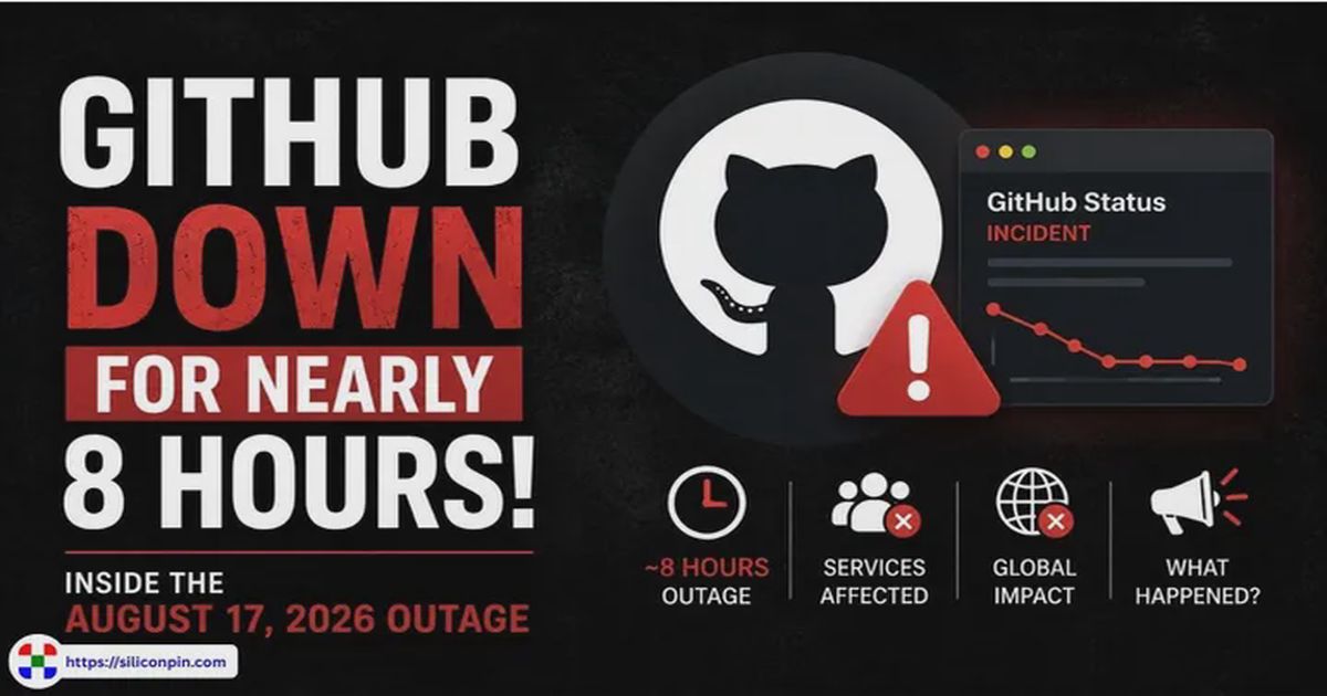 GitHub Down for Nearly 8 Hours: Inside the August 17, 2026 Outage